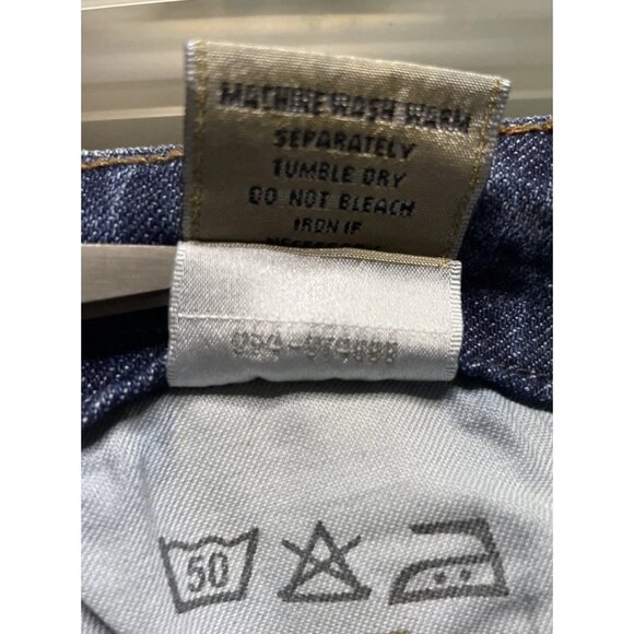 7 For All Mankind Vintage Y2K 90s Womans Embroidered Rhinestone A Pocket Size 25 - Picture 13 of 13